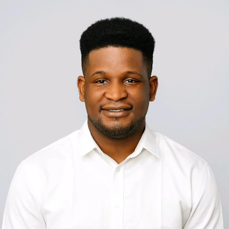 A portrait of Hallel Ojowuro, CEO and Founder of CyberWizDev